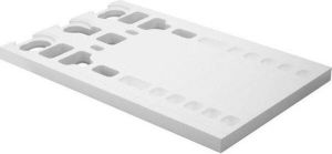 Duravit Stonetto Baddrager 160x90 cm Wit