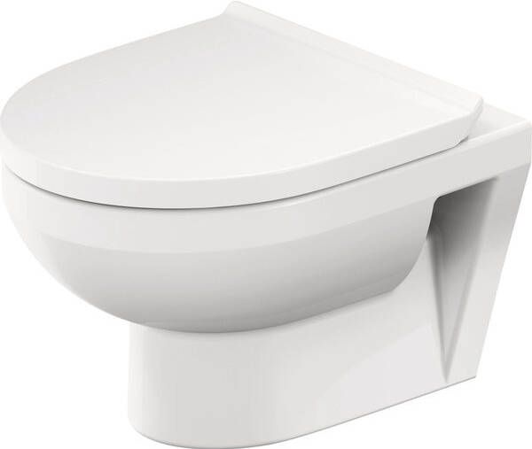 Duravit DuraStyle Basic wandcloset diepspoel compact spoelrandloos 36.5x48cm met hygieneglaze wit 02575092000