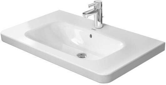 Duravit Durastyle wastafel 80x48cm 1 kraangat met overloop wit 2320800000