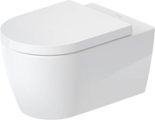 Duravit ME by Starck hangtoilet incl. toiletbril met HygieneFlush 37x57x35 5cm wit - Foto 1