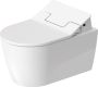 Duravit ME by Starck Wand-WC voor douchetoiletzitting HygieneFlush wit Hoogglans 570 mm 2579592000 - Thumbnail 1