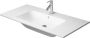 DURAVIT Me by Starck dubbele meubelwastafel 130x49cm zonder kraangat glans wit Wondergliss - Thumbnail 1