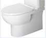 Duravit No.1 staand toilet voor toiletcombinatie diepspoel en rimless 42 x 36 5 x 65 cm hoogglans wit - Thumbnail 2