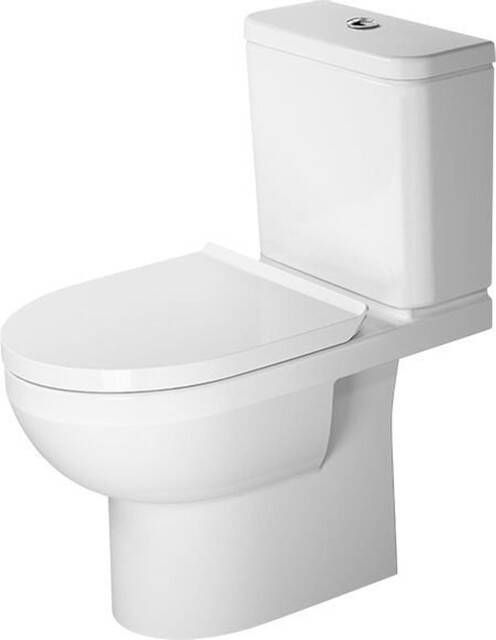 Duravit No.1 toiletset staand inclusief reservoir en toiletzitting 39 x 65 5 x 77 5 cm wit 41830900A1