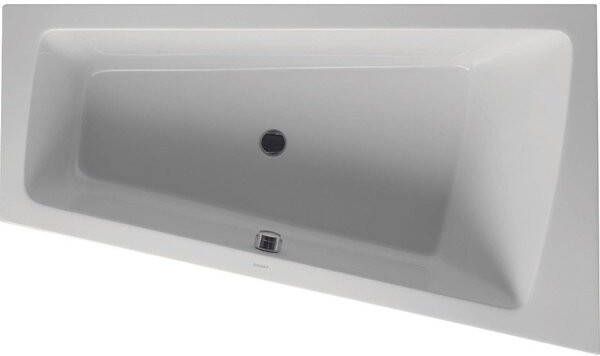 Duravit Paiova inbouw hoekbad met ligzijde en hoek rechts 170x100cm glans wit acryl