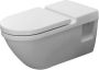 Duravit Starck 3 hangend diepspoel toilet 35 5 x 37 x 70 cm wit - Thumbnail 1