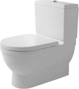 Duravit Philippe Starck 3 duoblokpot diepspoel PK Big 42x74cm met Wondergliss wit 21040900001