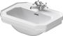 Duravit 1930 fontein met kraangat overloop en kraanvlak 19 5 x 50 x 36 5 cm wit - Thumbnail 1