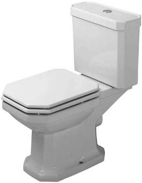 Duravit Serie 1930 staand toilet 38x39x65cm duoblok zonder reservoir diepspoel PK wit 0227090000