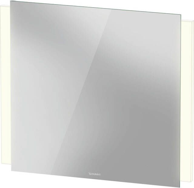 Duravit Ketho.2 spiegel met LED-verlichting verticaal 80x70 cm met sensorschakelaar rechtsonder wit mat