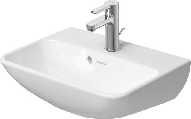 Duravit Starck Me fontein zonder kraangat met overloop 45x32cm mat wit 719453210