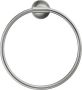 Duravit Starck T Handdoekring Ø21cm RVS geborsteld 0099477000 - Thumbnail 1