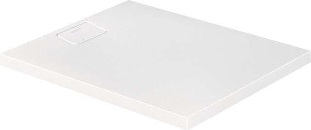 Duravit Stonetto kunststof douchebak (Solid Surface) rechthoekig 100x80x5cm wit 720147380000000