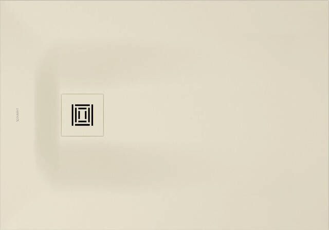 Duravit Sustano Douchebak 100x70x3cm Rechthoek DuraSolid Crème mat 720272620000000