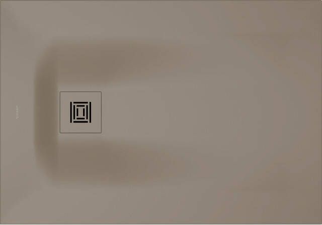 Duravit Sustano Douchebak 100x70x3cm Rechthoek DuraSolid Greige mat 720272640000000