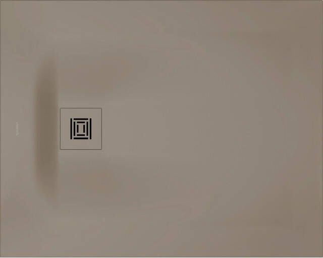 Duravit Sustano Douchebak 100x80x3cm Rechthoek DuraSolid Greige mat 720273640000000