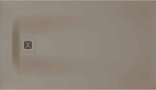Duravit Sustano Douchebak 140x80x3cm Rechthoek DuraSolid Greige mat 720280640000000