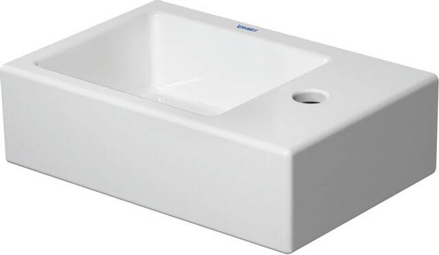 Duravit Vero Air Fontein 38x25cm kraangat rechts wit 0724380000