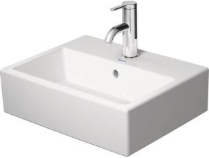 Duravit Vero Air meubelfontein 1 kraangat met overloop 45x35cm wit 0724450000