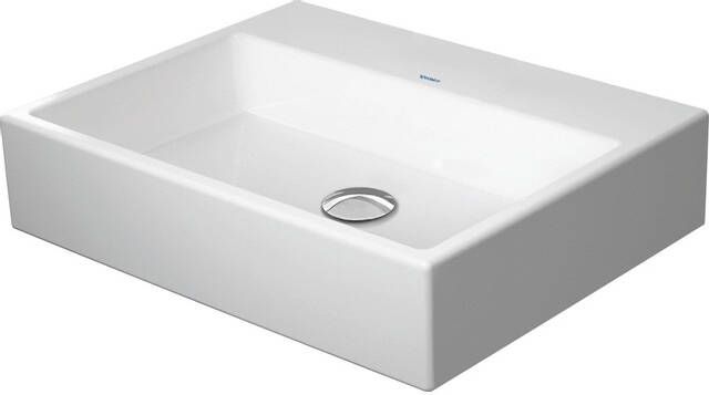 Duravit Vero Air (meubel) wastafel zonder kraangat zonder overloop met WonderGliss 60 x 47 cm wit