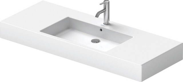 Duravit Vero Meubelwastafel 125x49x17 cm Keramiek Glanzend Wit