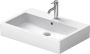 Duravit Vero wastafel 70x47cm met kraangat en overloop met wondergliss wit 04547000001 - Thumbnail 1