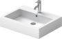 Duravit Vero wastafel onderzijde geslepen 60x47cm met kraangat en overloop met wondergliss wit 04546000271 - Thumbnail 2