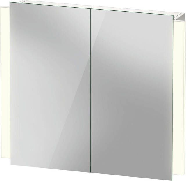 Duravit Ketho.2 spiegelkast met 2 deuren LED-verlichting wastafelverlichting en sensorschakelaar 80 x 70 x 15 7 cm wit