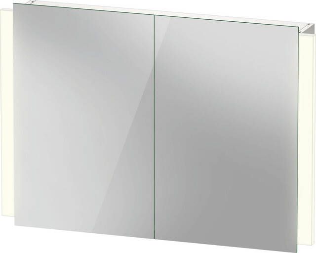 Duravit Ketho.2 spiegelkast met 2 deuren LED-verlichting en sensorschakelaar 100 x 70 x 15 7 cm wit - Foto 1