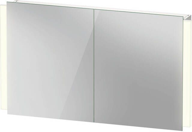 Duravit Ketho.2 spiegelkast met 2 deuren LED-verlichting en sensorschakelaar 120 x 70 x 15 7 cm wit