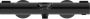Duravit Wave Badthermostaat omstel koppelingen HOH=15cm zwart mat wa5220000046 - Thumbnail 1