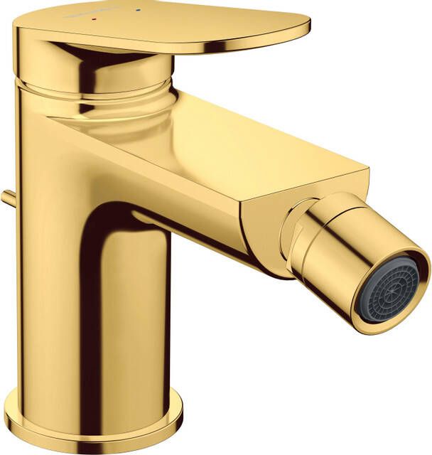 Duravit Wave Bidetmengkraan eengreeps voorsprong 12.8cm goud gepolijst wa2400001034