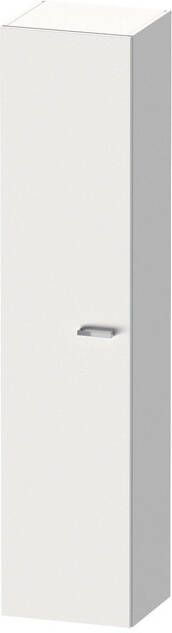 Duravit XBase badkamerkast 40x35.8x176cm 1 deur Standaard greep wit xb1144l1818