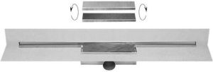 Easy Drain M-line douchegoot 80cm complete set waterslot 30 mm rvs MLINE80030
