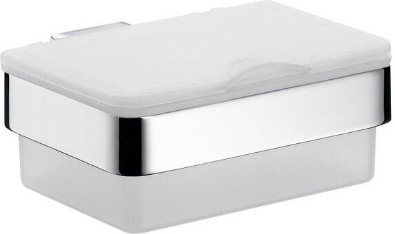 Emco Loft box voor vochtige doekjes 6 1 x 14 x 13 cm chroom
