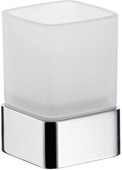 Emco Loft glashouder met glas staand model chroom 052000101