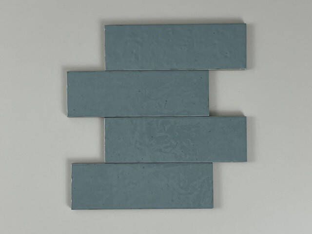 Equipe Ceramicas Equipe Cerámicas Kalma wandtegel 6x18.6cm Powder Blue glans (blauw) SW07314815-5