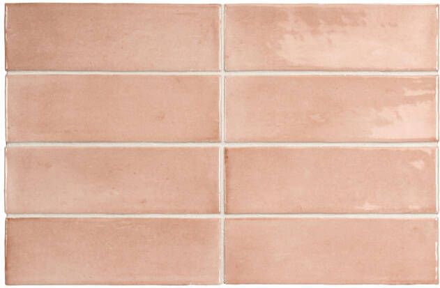 Equipe Ceramicas Equipe Cerámicas Premium Koko Voor wandtegel 15x5cm 8mm Roze SW07314985