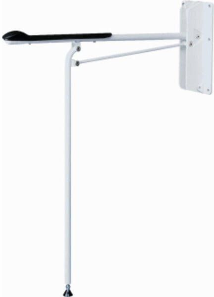 Etac Toiletarmsteun Optima 71 5x16 5 cm Wit (draagvermogen tot 130 kg)