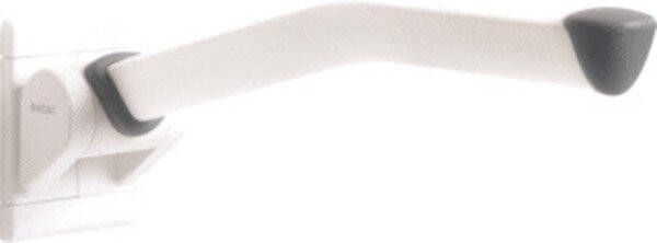 Allibert Toiletarmsteun Etac Rex Opklapbaar 85 cm Wit (draagvermogen tot 135 kg)