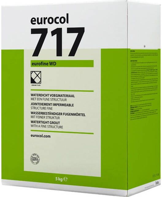 Eurocol 717 Eurofine WD voegmiddelpak à 5kg elegant