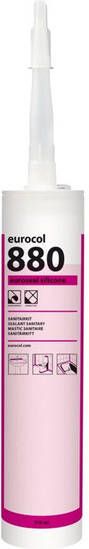 Eurocol 880 Euroseal siliconenkit 310ml wit 1030837