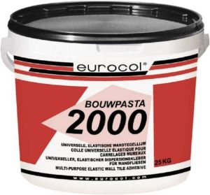 Eurocol Bouwpasta 2000 tegelpastalijm emmer a 18 kg. 0026