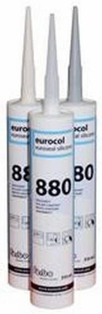 Eurocol 880 Euroseal Silicone sanitairkit koker à 310ml wit