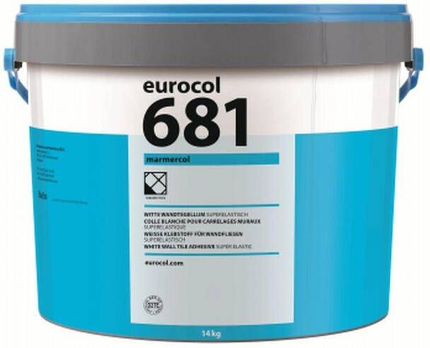 Eurocol Marmercol pasta tegellijm emmer a 7 kg. wit 1270091