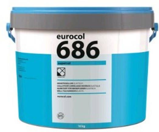 Eurocol Supercol pasta tegellijm emmer a 18 kg. 1311910