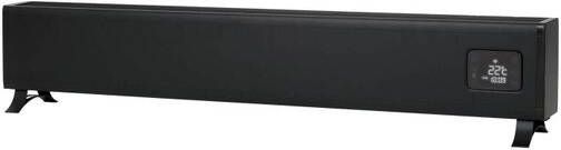 Eurom Alutherm baseboard 1000 WiFi Convectorkachel Laag 1000watt zwart 361179