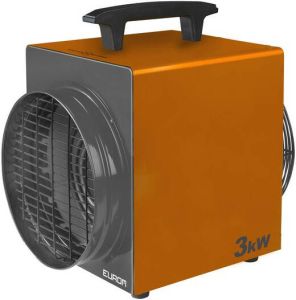Eurom Industrial Heat Duct Pro 3kW Werkplaatskachel Prof 3300watt Rood 332469