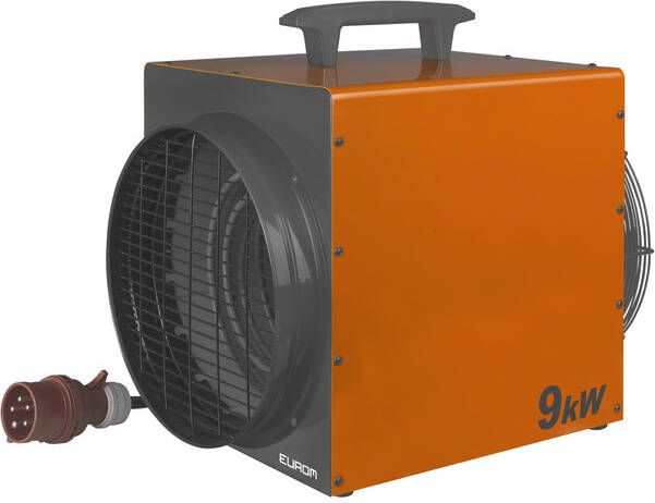 Eurom Industrial Heat Duct Pro 9kW Werkplaatskachel Prof 9000watt Rood OUTLETSTORE 332483