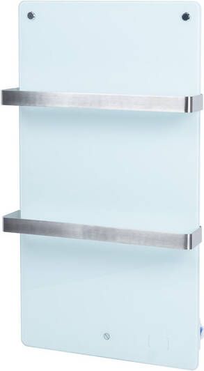 Eurom Sani 400 Comfort Infraroodpaneel badkamer 83.5x48.1cm Wifi 400watt Glas Wit 350067